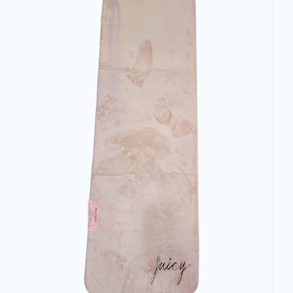 Juicy Couture Home Signature Logo Plush Accent Runner - Picture 2 of 7